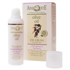 Крем Aphrodite Olive Oil Eye Cream увлажняющий для кожи вокруг глаз 30 мл