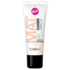 Bell Тональный флюид Super Mat Cower Make-up Foundation, 30 мл, оттенок: 01 nude