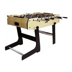 Игровой стол для футбола Start Line COMPACT 48 бежевый/черный