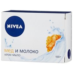 Крем-мыло кусковое Nivea Мед и молоко, 100 г