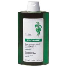 Klorane шампунь Oil Control Shampoo with nettle 400 мл