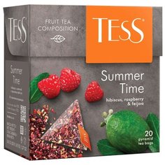 Чайный напиток красный Tess Summer time в пирамидках, 20 шт.