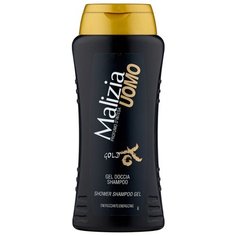 Шампунь-гель для душа Malizia UOMO Gold, 250 мл
