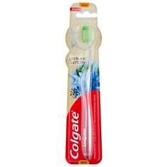 Зубная щетка Colgate Древние Секреты Безопасное Отбеливание, мягкая, прозрачный