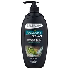 Гель для душа Palmolive Men Эффект бани Глубокое очищение, 750 мл, 1 шт.