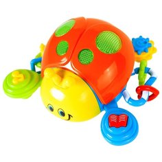 Развивающая игрушка Play Smart Божья коровка оранжевый/желтый