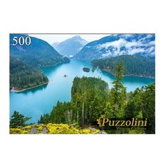 Пазл Рыжий кот Puzzolini США Озеро Диабло (GIPZ500-7683), 500 дет.