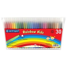 Centropen Набор фломастеров Rainbow Kids (7550), 30 шт.