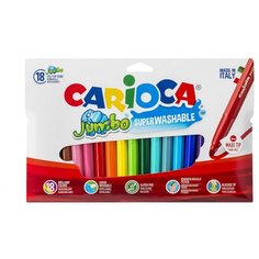 Carioca Фломастеры "Jumbo" 18 шт. (40566)