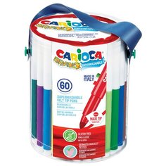 Carioca Фломастеры "Bravo" 60 шт. (40100)