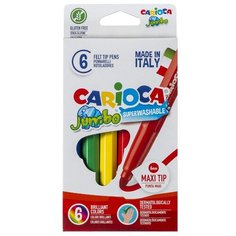 Carioca Набор фломастеров Jumbo (40568), 6 шт.