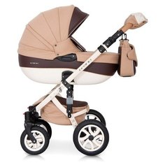 Универсальная коляска Riko Brano Ecco (2 в 1) 12 caramel