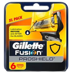 Сменные кассеты Gillette Fusion5 ProShield, 6 шт.