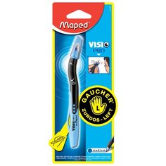 Maped Ручка шариковая Visio Pen для левшей, в блистере (224320), синий цвет чернил