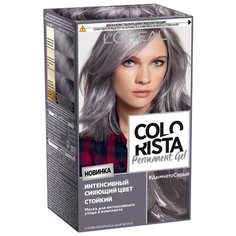 LOreal Paris Colorista Permanent Gel стойкая краска для волос, дымчато-серый
