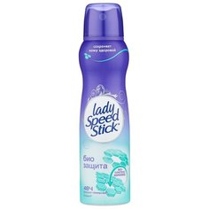 Lady Speed Stick дезодорант-антиперспирант, спрей, Био Защита, 150 мл