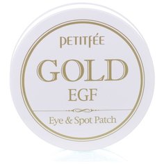 Petitfee Гидрогелевые патчи для век с золотыми частицами и фактором роста Gold & EGF eye & spot patch (90 шт.)