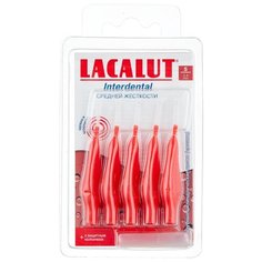 Зубной ершик Lacalut Interdental S, красный, 5 шт.