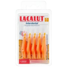 Зубной ершик Lacalut Interdental XS, оранжевый, 5 шт.