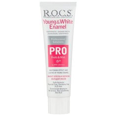 Зубная паста R.O.C.S. Pro Young & White Enamel, фрукты и мята, 135 г