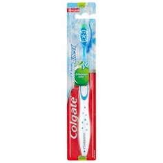 Зубная щетка Colgate Макс Блеск отбеливающая, средней жесткости, синий
