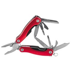 Мультитул ECOS SR(1138/139/140) (9 функций) с чехлом красный