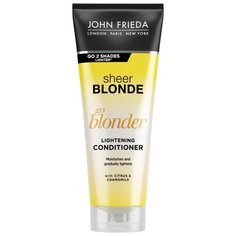 John Frieda кондиционер для волос Sheer Blonde Go Blonder Lightening осветляющий, 250 мл