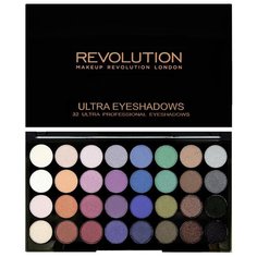 REVOLUTION Палетка теней Ultra 32 Eyeshadow Palette Mermaids Forever