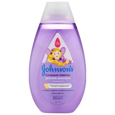 Johnsons Baby Шампунь "Сильные локоны" с витамином Е 300 мл
