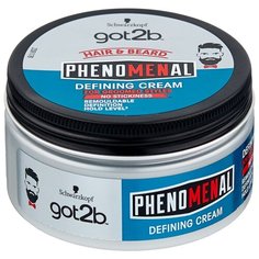Got2b Крем для волос и бороды PhenoMENal Defining Cream, 100 мл