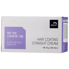 FLOR de MAN Маска для волос Hair Care System Hair Coating Straight Cream, 110 мл