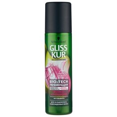 Gliss Kur BIO-TECH РЕГЕНЕРАЦИЯ Экспресс-кондиционер для ослабленных и поврежденных волос для волос и кожи головы, 200 мл