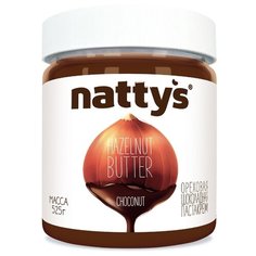Nattys Шоколадная ореховая паста-крем Choconut с какао и мёдом, 525 г