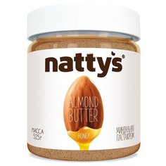 Nattys Миндальная паста-крем Honey с мёдом, 525 г