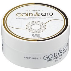 Juno Гидрогелевые патчи для век Medibeau Gold & Q10 90 г (60 шт.)