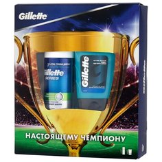 Набор Series Sensitive подарочный (пена для бритья 100 мл + гель после бритья 75 мл) Gillette