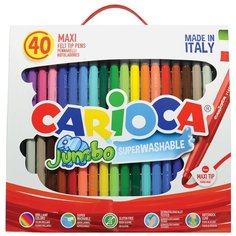 Carioca Фломастеры "Jumbo" 40 шт. (41257)