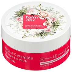 Farmstay Гидрогелевые патчи для глаз Rose & Ceramide Hydrogel Eye Patch (60 шт.)