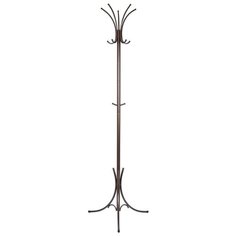 Напольная вешалка ЗМИ Корона медный антик