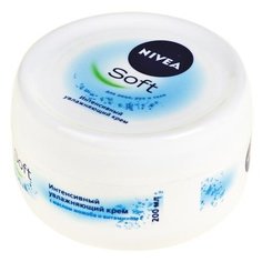 Крем для тела Nivea Soft интенсивный увлажняющий, банка, 200 мл