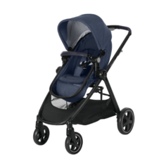 Коляска-трансформер Bebe confort Zelia Nomad blue, цвет шасси: черный