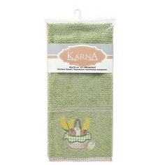 KARNA Полотенце Breakfast кухонное 45х70 см зеленый