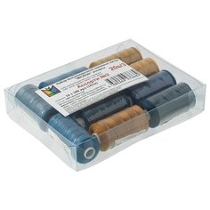 Micron Набор ниток 200 ярд Ассорти №2 183 м х 10 шт.