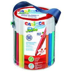 Carioca Фломастеры "Jumbo" 50 шт. (42312)