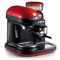 Кофеварка рожковая Ariete 1318 Moderna красный/черный