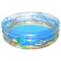 Детский бассейн Bestway Transparent Sea Life 51045