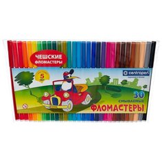 Centropen Набор фломастеров Пингвины (7790/30-86), 30 шт.