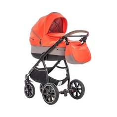 Универсальная коляска Noordi Sole на шасси Sport (2 в 1) orange red