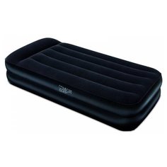 Надувная кровать Bestway Tritech Airbed Twin со встроенным насосом 67401 черный