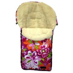 Конверт-мешок Womar Excluzive в коляску 95 см 14 цветки